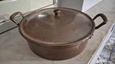 Antica casseruola rotonda - antica, in