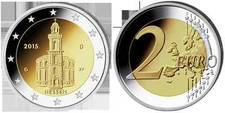 ALLEMAGNE 2 Euro Hesse Eglise