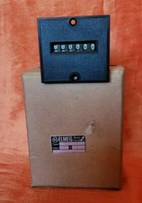 Contatore Impulsi Elmeg UZ6 elRA Elettromagnetico 220V - Anno 1969