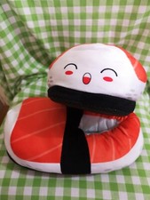 Pantofole Ciabatte peluche Adulto forma Sushi Kawaii Biscotto (Taglia Unica)