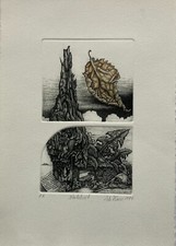 Incisione 1989 Tempo D'Autunno
