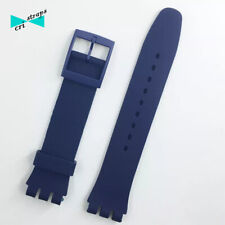 Cinturino per swatch BLU SCURO