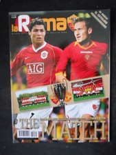 LA ROMA n°265 2007 Cristiano Ronaldo Totti + Poster Alexander DONI [W6]
