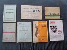 LOTTO CARTACEO  TRATTORI MOTORI ATTREZZATURA AGRICOLTURA ALLEVAMENTO EPOCA