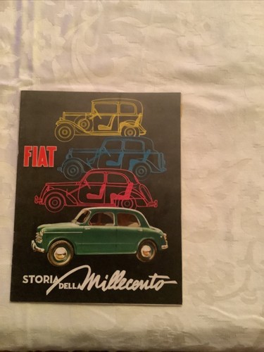 Fiat 1100 brochure - fiat,