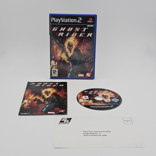 Ghost rider ps2 copertina e - ps2,