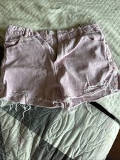 Pantaloncini jeans rosa Zara