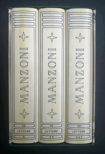 Alessandro manzoni lettere - manzoni, le