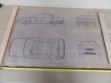 DISEGNO TECNICO SU LUCIDO STUDIO LANCIA K