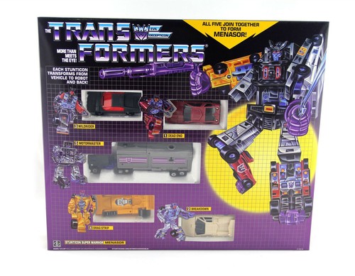 Transformers menasor set - transformers, g1