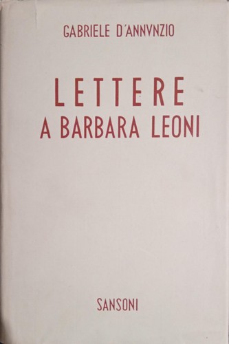 Gabriele annunzio lettere - -,