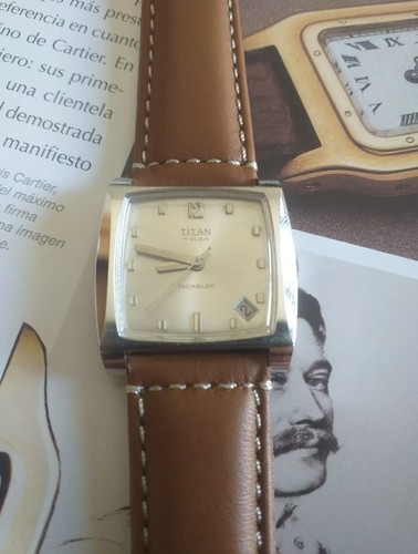 Reloj vintage titan 17rubis - reloj,