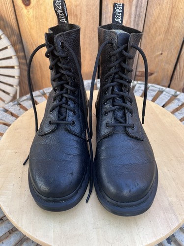 Stivali stringati martens - stivali,