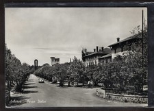 ARBOREA - cartolina spedita nel 1962 - CORSO ITALIA - auto epoca - G194