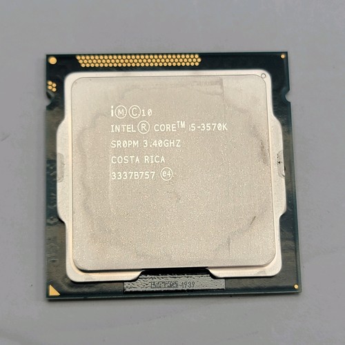 Intel core 3570k cpu sr0pm - intel,
