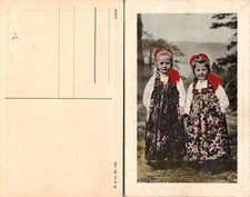 Cartolina di due ragazze in