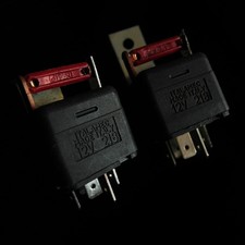 RELE' ITALAMEC 218 12V  30A CON FUSIBILE A SILURO RELAYS SICHERUNG FUSE 5 PIN