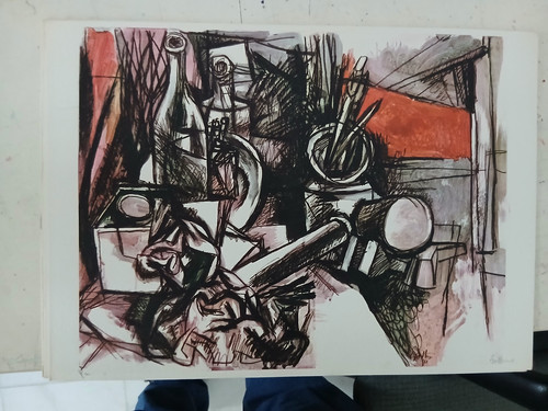 Guttuso litografia - guttuso,