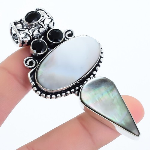 Pendente argento etnico con - in,