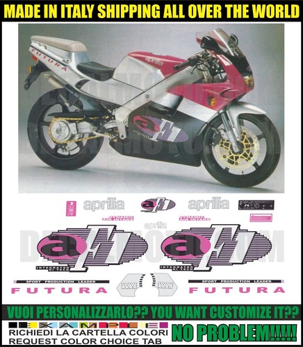 Adesivi af1 125 futura 1991 - adesivi,