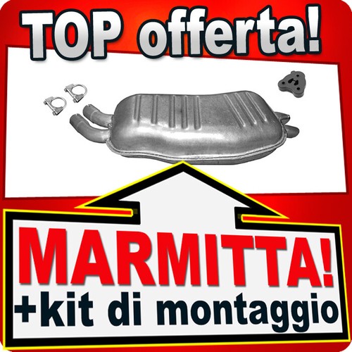 Silenziatore posteriore per - posteriore,