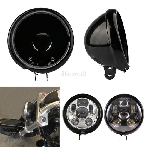 Moto rond shell seau - 5.75",