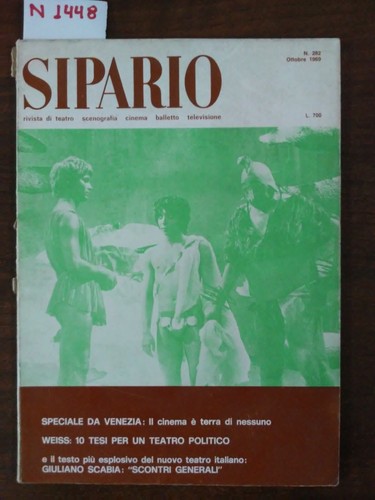 Sipario rivista teatrale n - teatrale,
