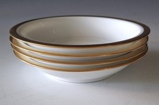 Rosenthal Donatello Frutta o Dessert BOWLS Set di 4 Pesanti ORO Selb Bavaria MINT