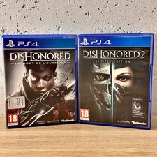 DISHONORED LA MORTE DELL'ESTERNO + DISHONORED 2 LIMITED EDITON PS4 PS5 PAL (ITA)
