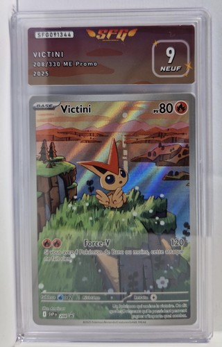 Carte pokémon victini 208 - carte,