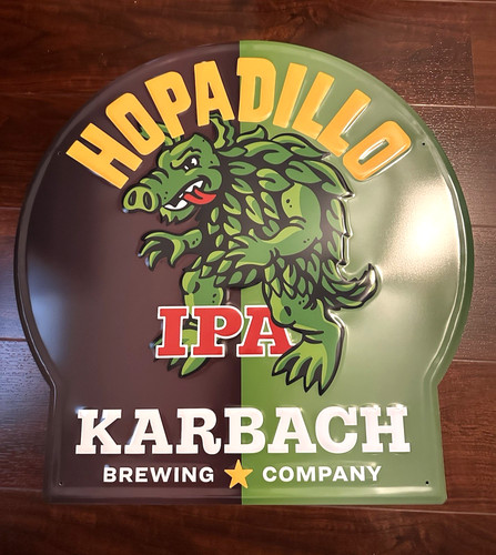 Insegna birra karbach brewing - insegna,