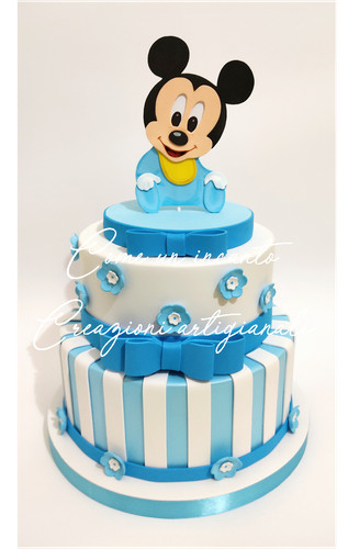 Torta scenografica finta
