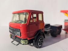 -Boom rotto e parti mancanti-Camion dei pompieri pressofuso Barlux Giodi 1/35 FIAT 697TP