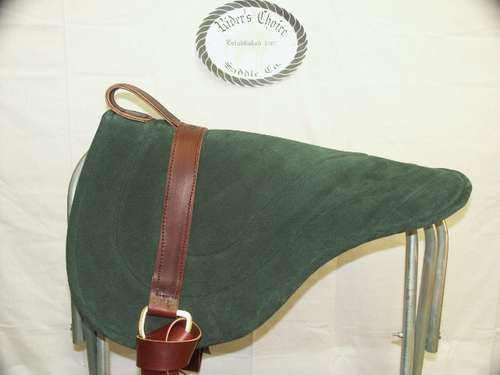 Sella pad pelle bareback - in,