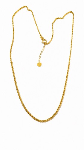 Collana funetta oro - collana, giallo