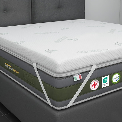 Topper matrimoniale 160x190 - 160x190, in