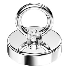 Magneti Neodimio Forza di Trazione 130 Kg Rotondo Magnete da Pesca Super Pote IT