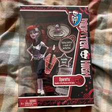 Monster High rara bambola operetta prima ondata nuova con scatola 