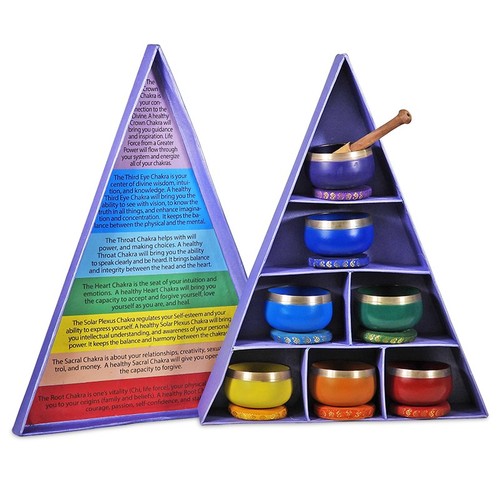 Set campane tibetane chakra - tibetane,