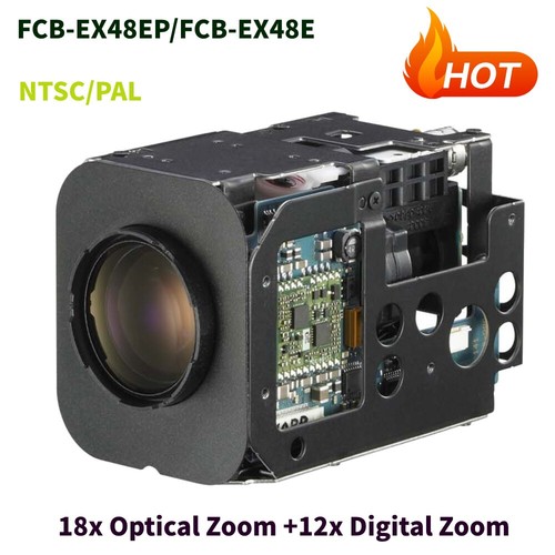 Sony fcb ex48e zoom ottico - ottico, 18x