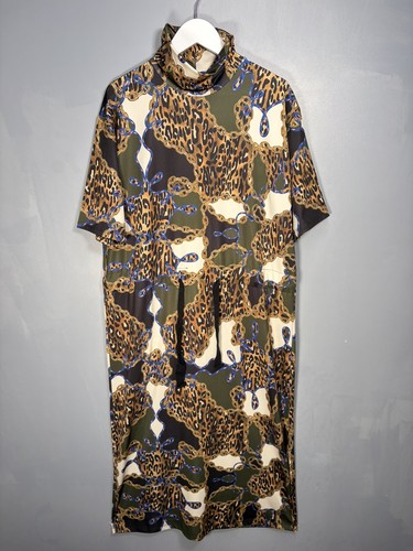 Abito midi collo alto - , zara