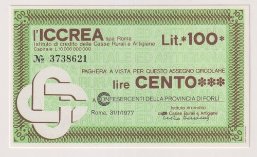 Miniassegni 01 77 - miniassegni, 31.01.77