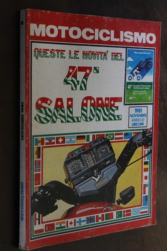 Motociclismo novembre 1981 - motociclismo,