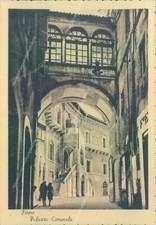 u184 cartolina fermo palazzo