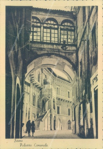 U184 cartolina fermo - cartolina, palazzo
