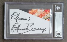 CHUCK BERRY FIRMATO SLABBED