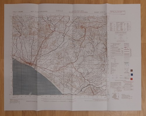 Carte para ww2 50000e - carte,