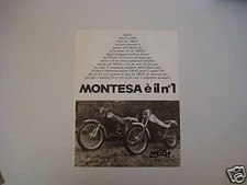 advertising Pubblicità 1980 MOTO MONTESA COTA 349 e 123