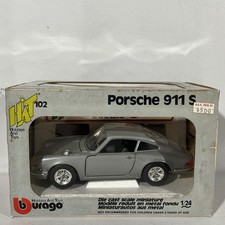 Vintage Burago Porsche 911 S
