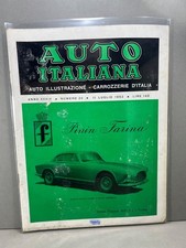 Auto italiana N 25 luglio  1953 rivista Auto Carrozzerie Italia